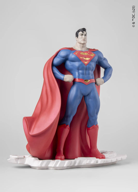 Superman Sculpture. Limited Edition 500 pieces (Lladro Special Order)