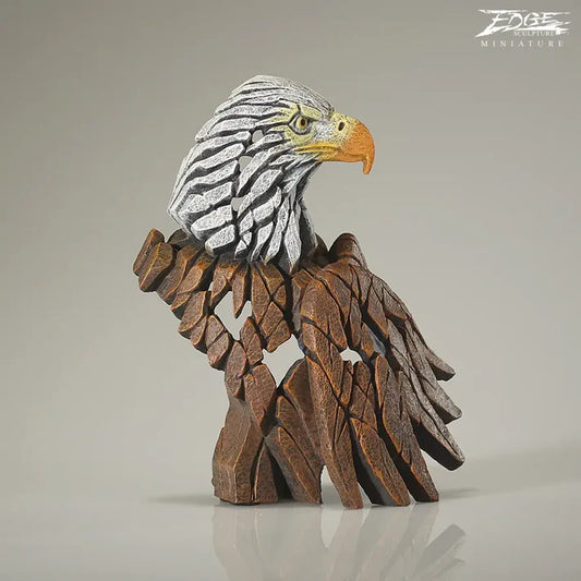Miniature Bald Eagle (Edge Sculpture by Matt Buckley)