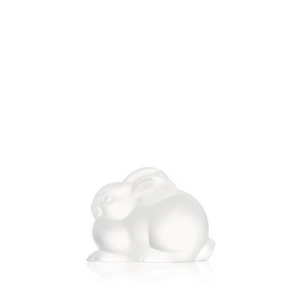 Resting Rabbit Sculpture (Lalique)