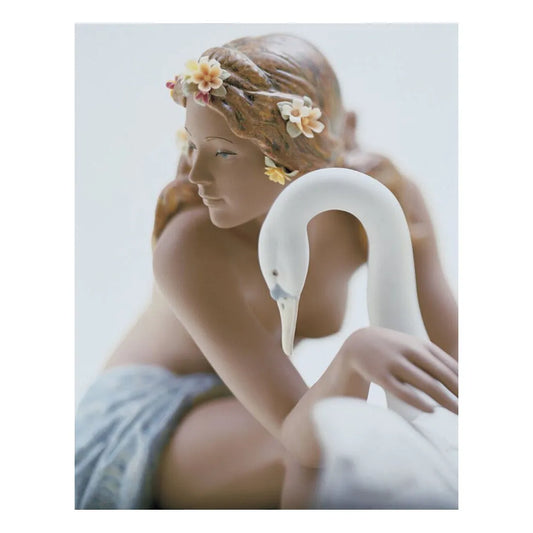 Leda And The Swan Figurine (Lladro Special Order)