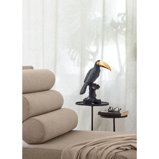 Toucan Sculpture - Black-Gold (Limited Edition)