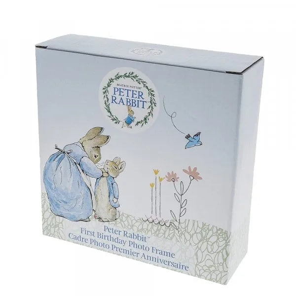 Peter Rabbit First Birthday Photo Frame (Beatrix Potter)