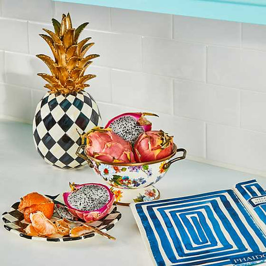 Courtly Check Marquee Pineapple (Mackenzie Childs)