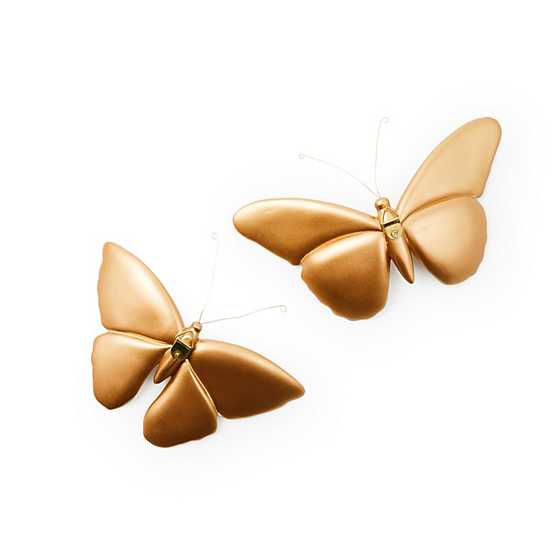Rosy Check Wall Decor Butterfly Duo (Mackenzie Childs)
