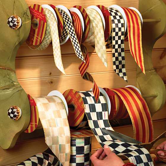 Courtly Check 1" Ribbon (Mackenzie Childs)