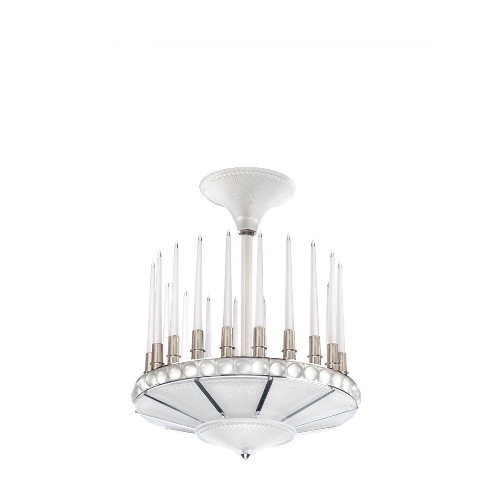 Perles Chandelier - Nickel Finish D690 (Lalique Special Order)