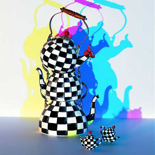 Courtly Teapot Salt & Pepper Set (Mackenzie Childs)