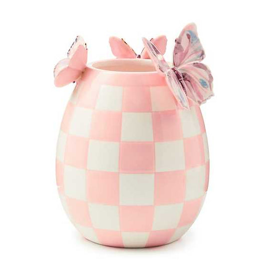Rosy Check Eternity Vase (Mackenzie Childs)