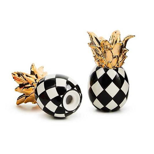 Pineapple Salt & Pepper Set (Mackenzie Childs)