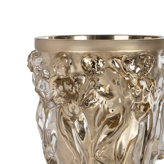Bacchantes Grand Vase - Moon-Gold Leaves (Lalique Special Order)