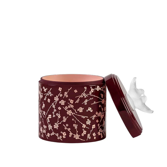 Fleurs De Cerisier Box - Pink And Burgundy (Large Size) (Lalique Special Order)