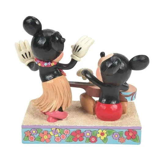 Hawaiian Holiday - Mickey & Minnie Hawaii Figurine (Disney Traditions)