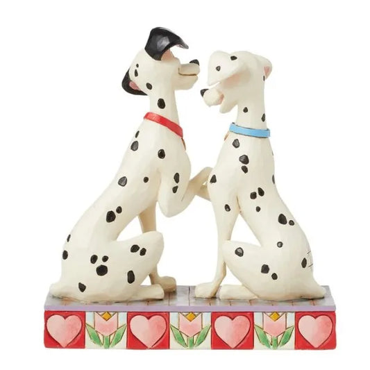 101 Ways to Love You - Pongo & Perdita Figurine (Disney Traditions)