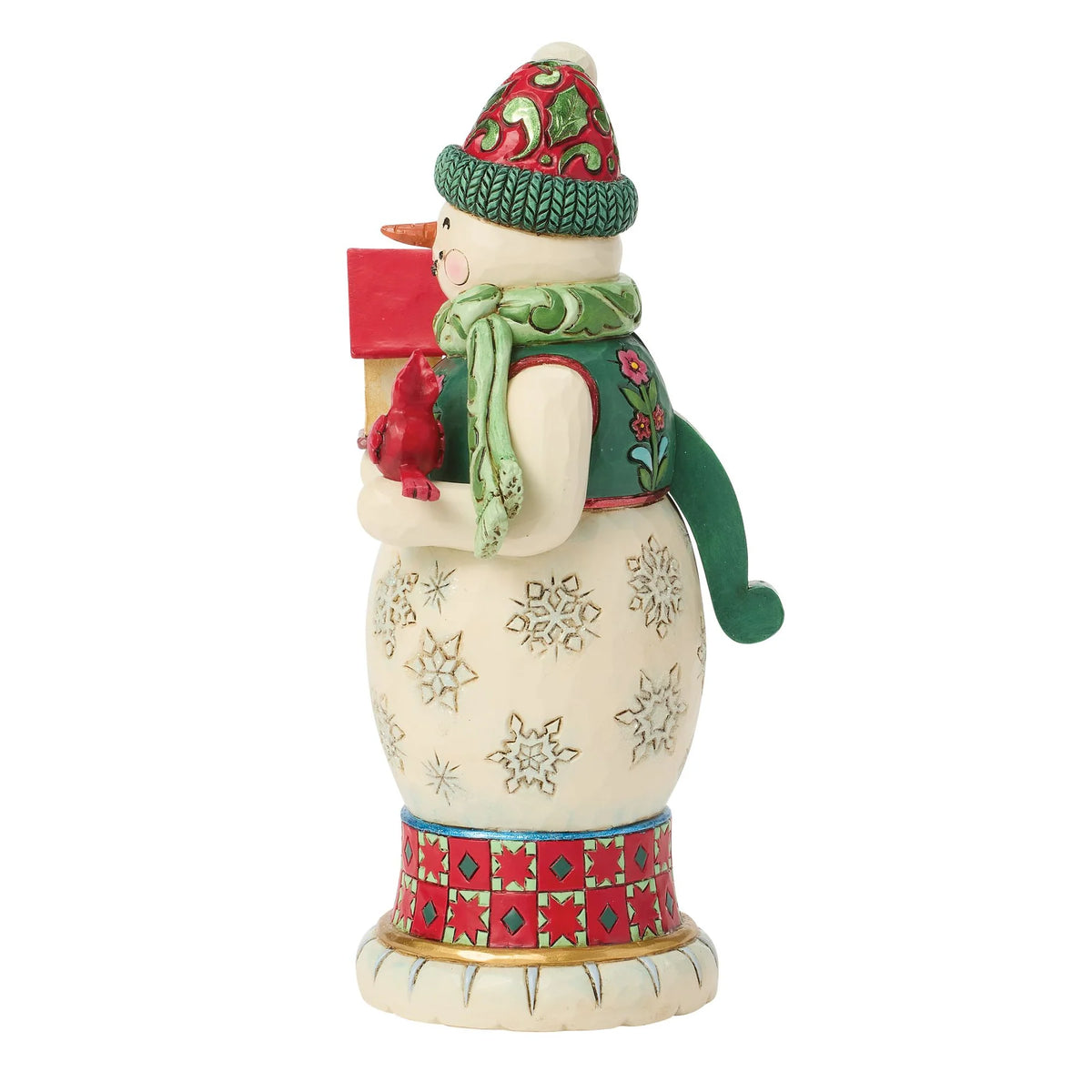 Traditional Snowman Nutcracker (Jim Shore - Christmas Ornaments)