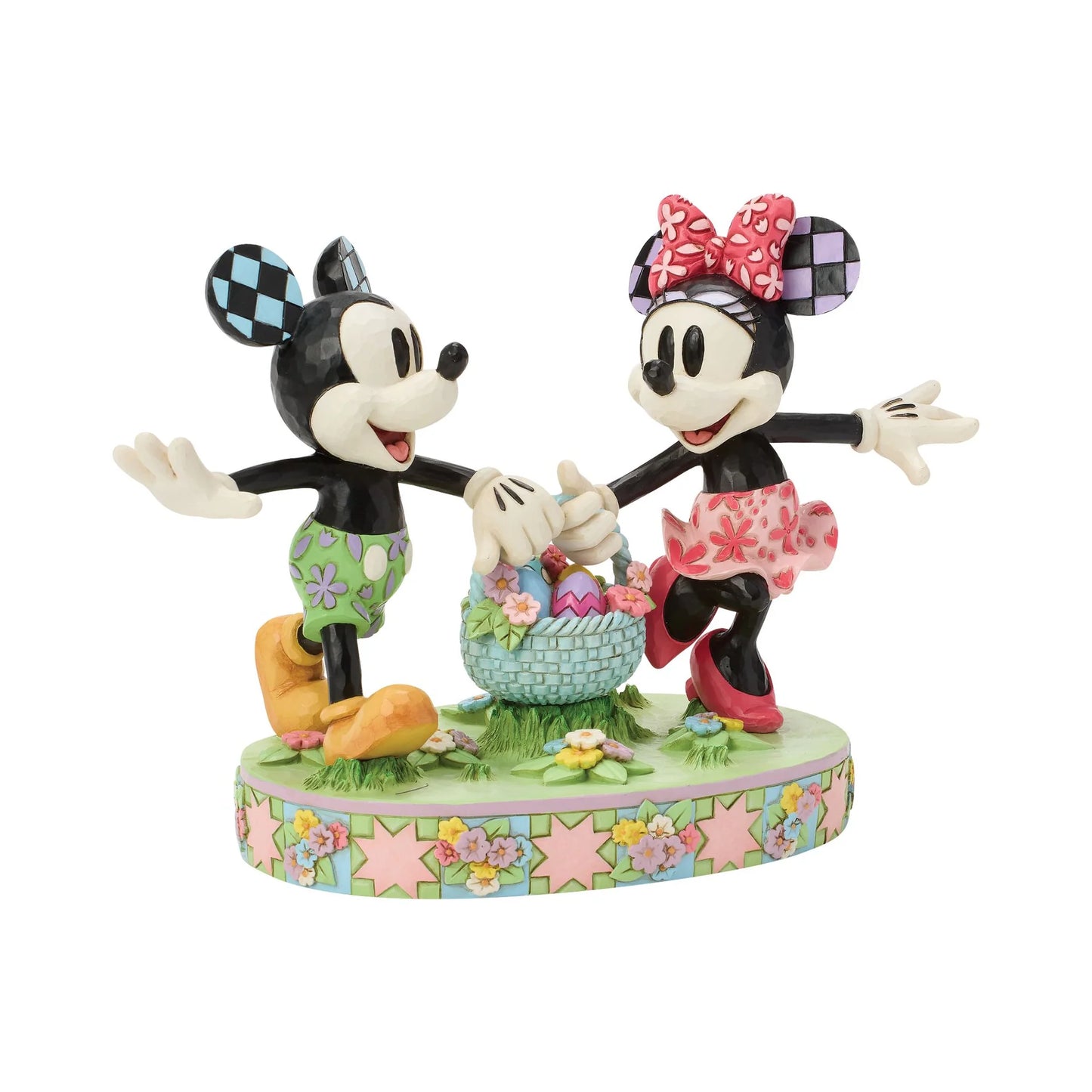 Mickey and Minnie Easter Figurine (Disney Traditions) - PRE ORDER DUE TBC