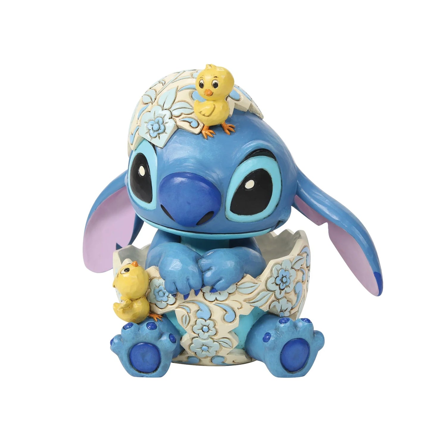 Stitch Egg With Chicks Figurine (Disney Traditions) - PRE ORDER DUE TBC