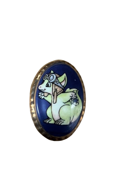 Zoom Zoom Brooch (Pocket Dragons)