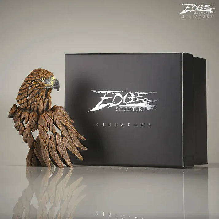 Miniature Golden Eagle (Edge Sculpture by Matt Buckley)