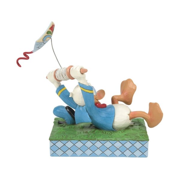 Donald Duck With Kite Figurine (Disney Traditions)