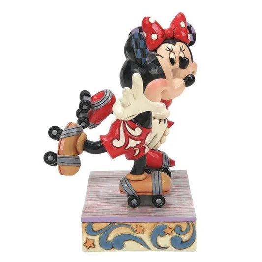 Mickey and Minnie Mouse Roller Skating (Disney Traditions by Jim Shore)