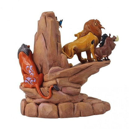 Lion King Carved in Stone Figurine (Disney Traditions)
