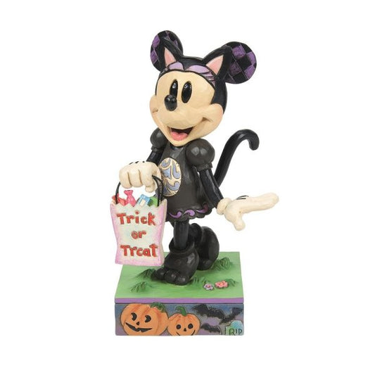 Minnie Mouse Cat Costume Figurine (Disney Traditions) - Pre Order Due Q1 2024