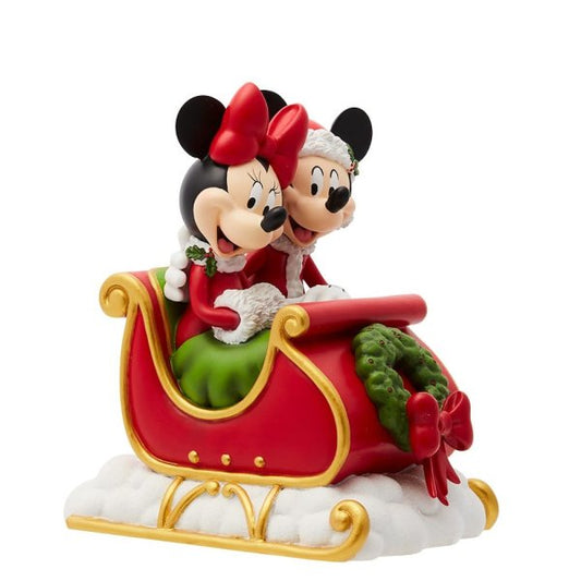 Holiday Mickey & Minnie Figurine (Disney Showcase) - Pre Order Due Q3 2024