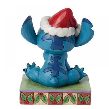 Santa Stitch with Scrump Figurine (Disney Traditions) - Pre Order Due Q2 2024
