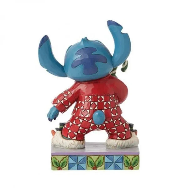 Christmas PJs Stitch Figurine (Disney Traditions)