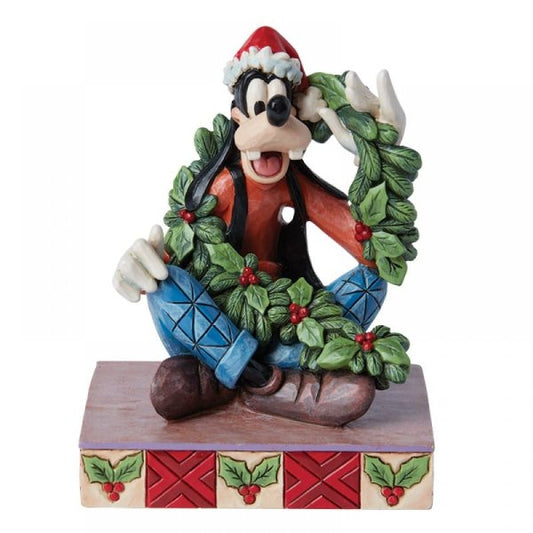 Goofy Christmas Figurine (Disney Traditions) - Pre Order Due Q3 2024