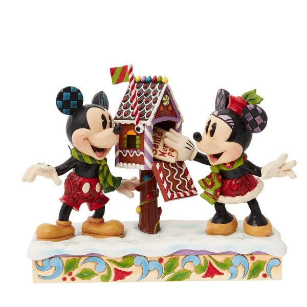 Mickey & Minnie Mouse Posting a Christmas Letter (Disney Traditions) - Pre Order Due Q2 2024