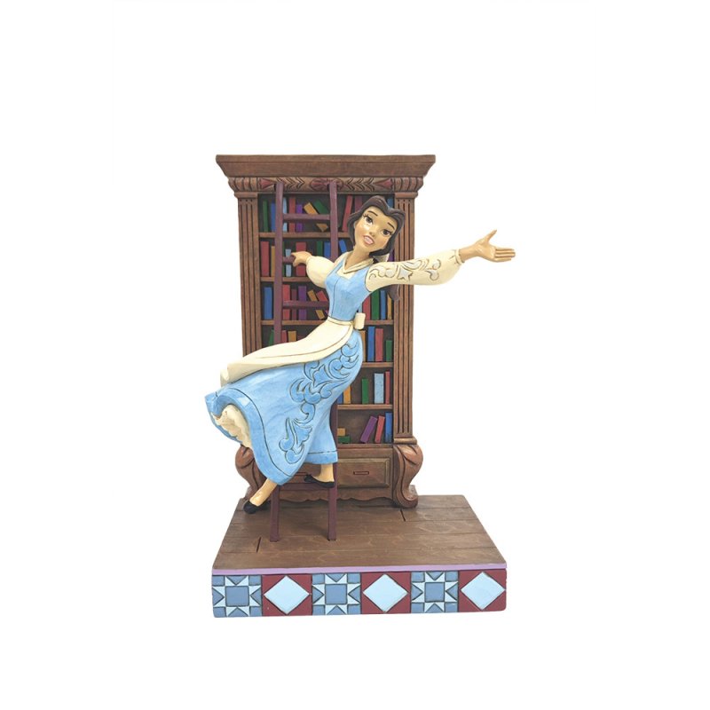 A World of Books - Belle on Bookcase