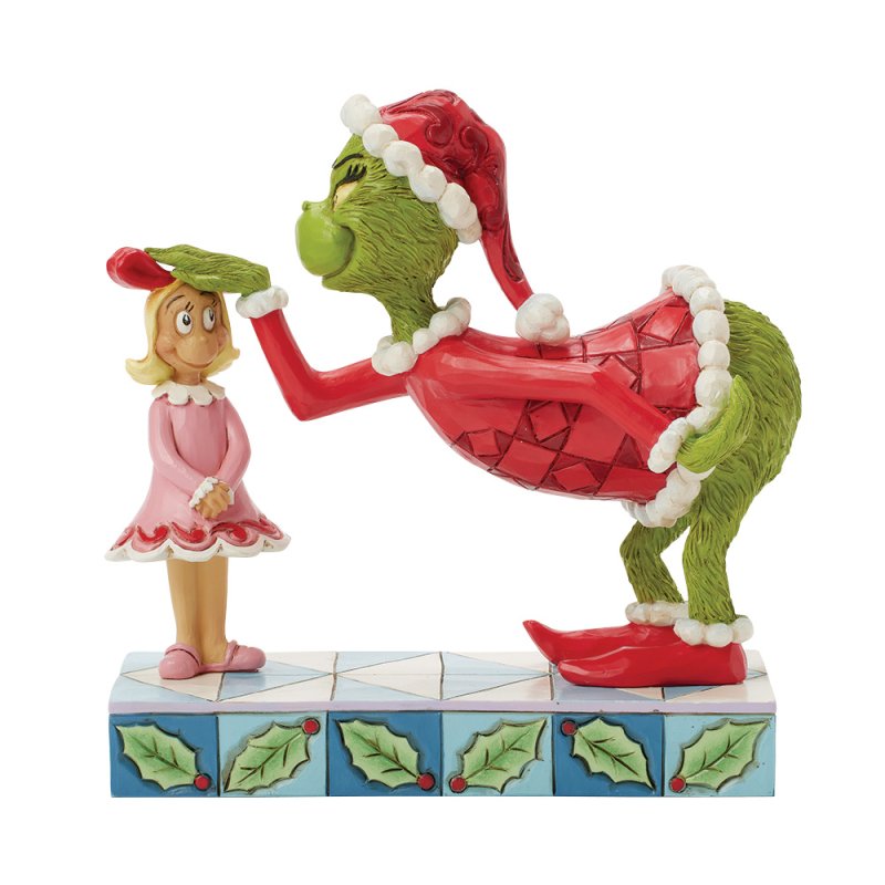 The Grinch Patting Cindy-Lou on the Head Figurine (Jim Shore)