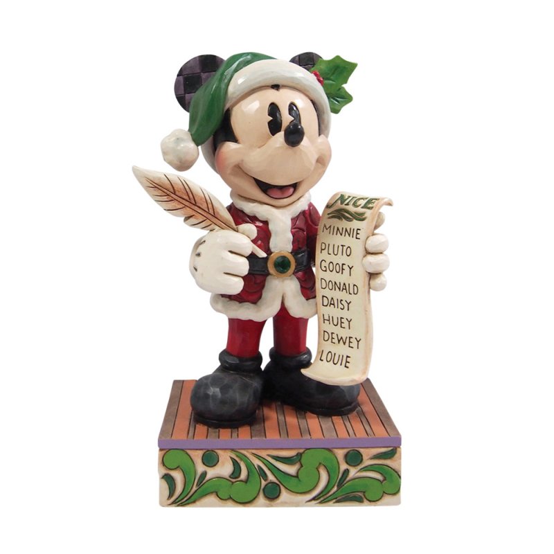 Twenty Years of Magic - Santa Mickey with List (Disney Traditions)