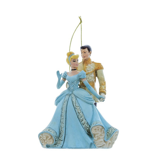 Cinderella and Prince Hanging Ornament (Disney Traditions by Jim Shore)