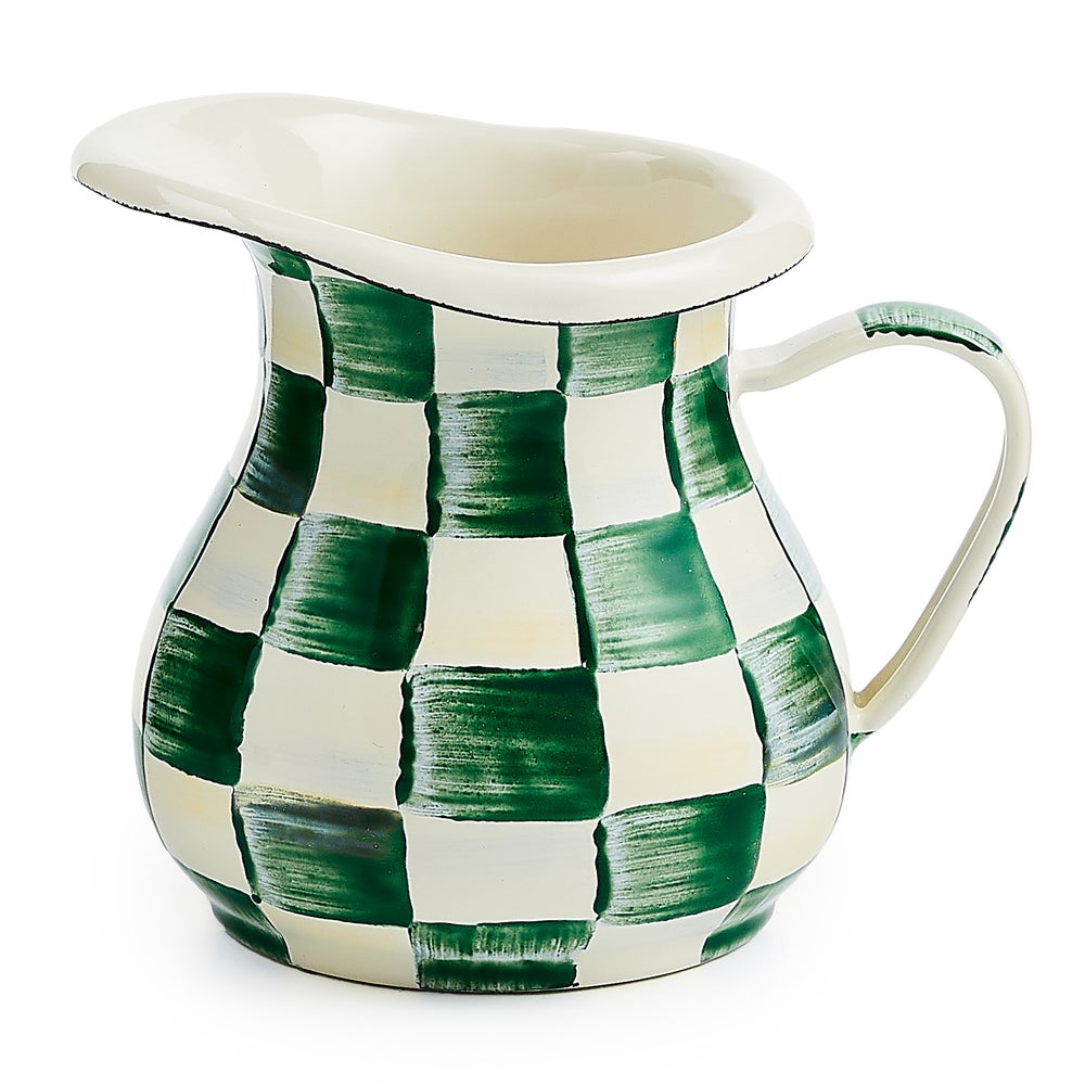 Emerald Check Creamer (Mackenzie Childs)
