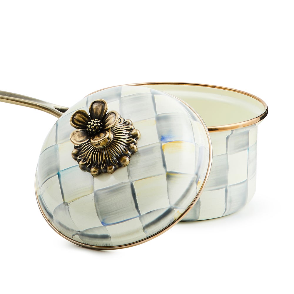 Sterling Check 1 Qt. Saucepan (Mackenzie Childs)