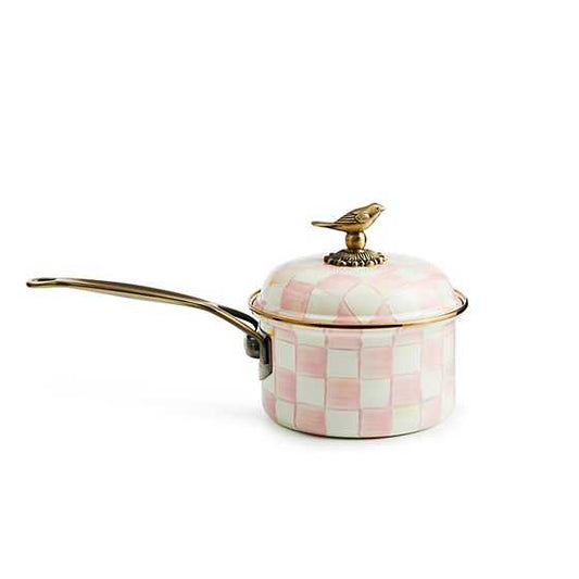 Rosy Check 2.5 Qt. Saucepan (Mackenzie Childs)