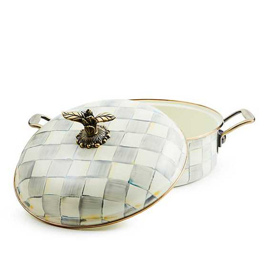 Sterling Check 5 Qt. Casserole (Mackenzie Childs)