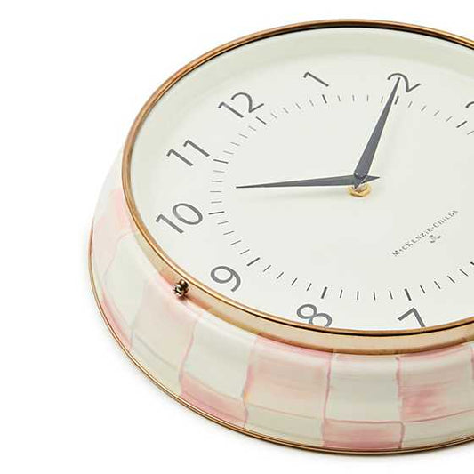 Rosy Check School Wall Clock (Mackenzie Childs)