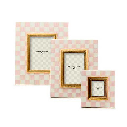 Rosy Check 5" x 7" Frame (Mackenzie Childs)