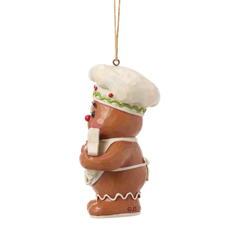 Gingerbread Character Hanging Ornament (Jim Shore - Christmas Ornaments)