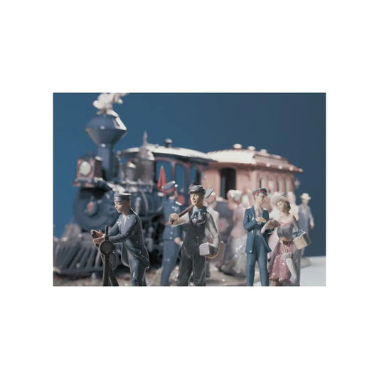 A Grand Adventure Train Sculpture (Limited Edition) (Lladro Special Order)