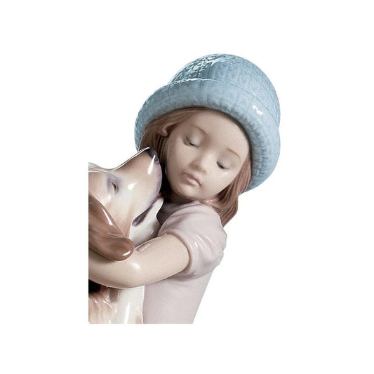 A Warm Welcome Dog Figurine (Lladro Special Order)