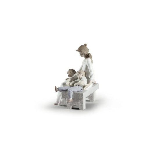 An Afternoon Nap Mother Figurine (Lladro Special Order)