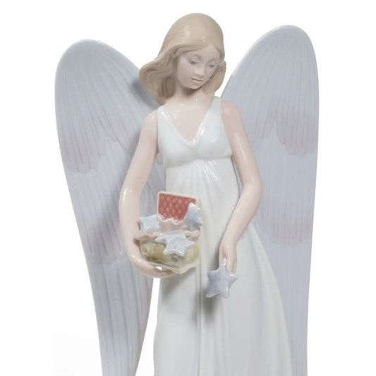 Angelic Stars Tree Topper Christmas Ornament (Lladro Special Order)