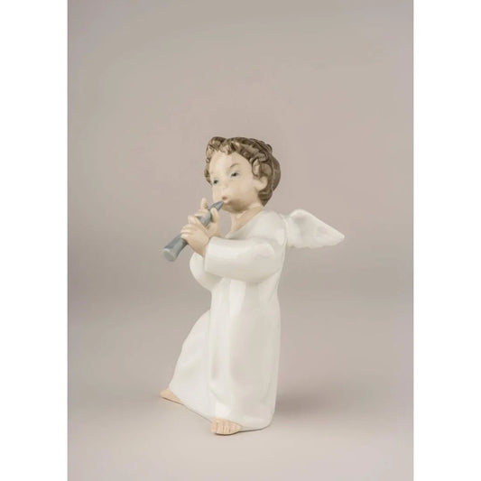 Angel With Flute Figurine (Lladro Special Order)