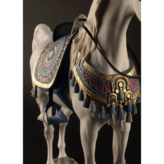 Arabian Pure Breed Horse Sculpture (Limited Edition) (Lladro Special Order)