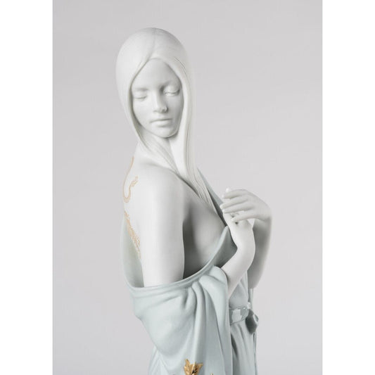 Beauty With Dragon Tattoo Woman Figurine (Lladro Special Order)