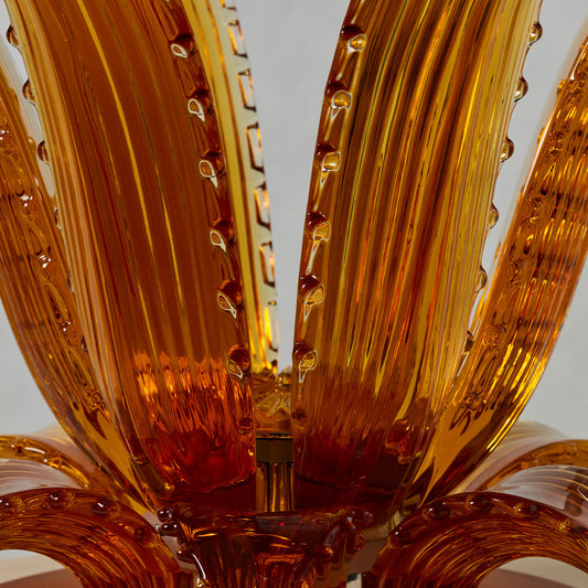 Cactus Coffee Table Amber (Lalique Special Order)